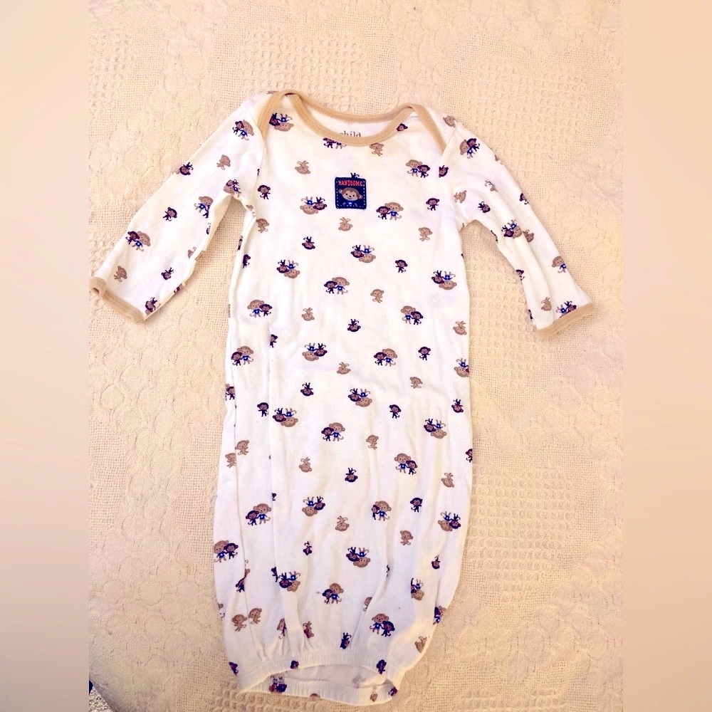 Carter’s 0-3M Monkey sleep sack